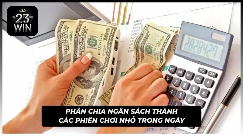 Người chơi nên chia nhỏ ra số lần chơi trong ngày để tránh tình trạng all in một lần